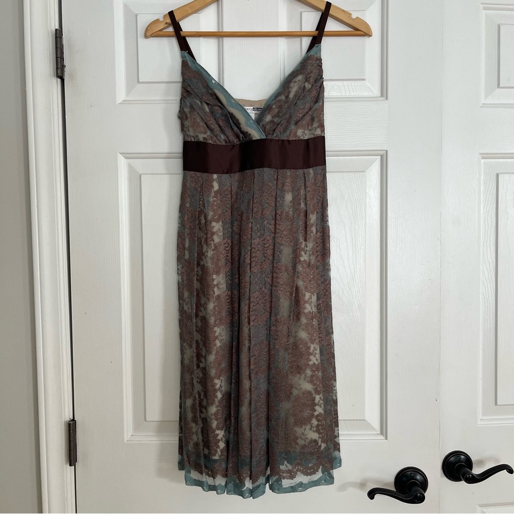Vintage Y2K 90s Necessary Objects Slip Lace Dress Slip Fairy Whimsical Babydoll